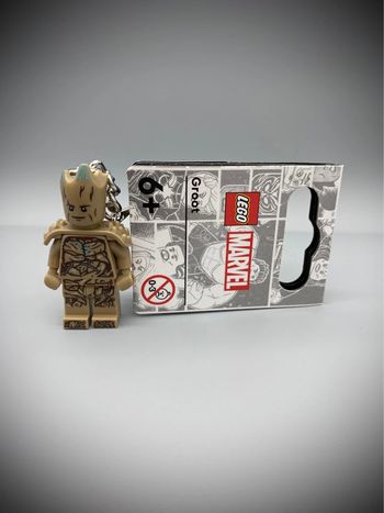 Porte-clés LEGO Marvel - Groot ( Réf. 854291) - Neuf