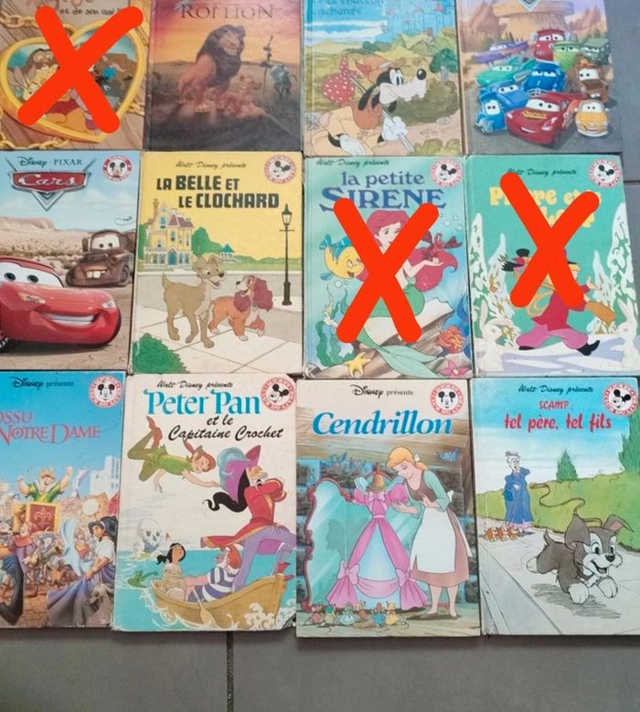 Lot 14 livres Disney - photo numéro 3
