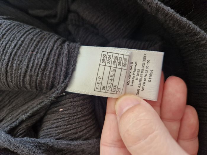 Pantalon noir drappé élastique Balsamik - photo numéro 7