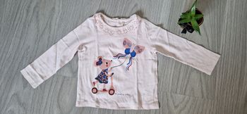 T-shirt manches longues DPAM - 24 mois - Très bon état