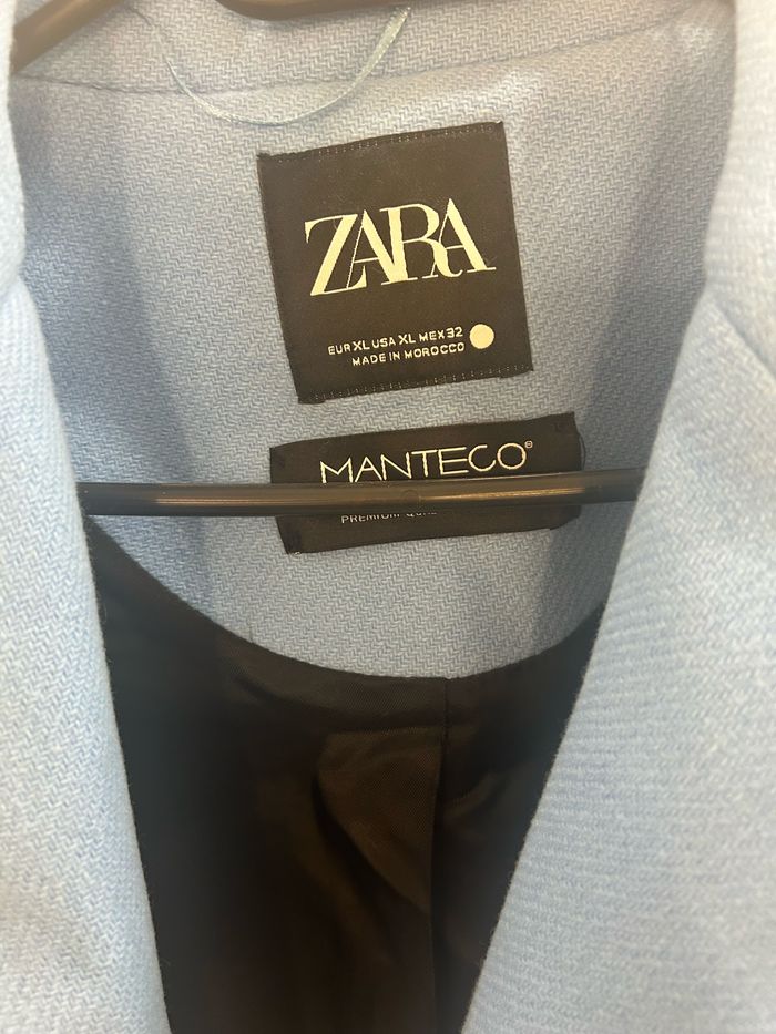 Magnifique manteau long bleu - photo numéro 7