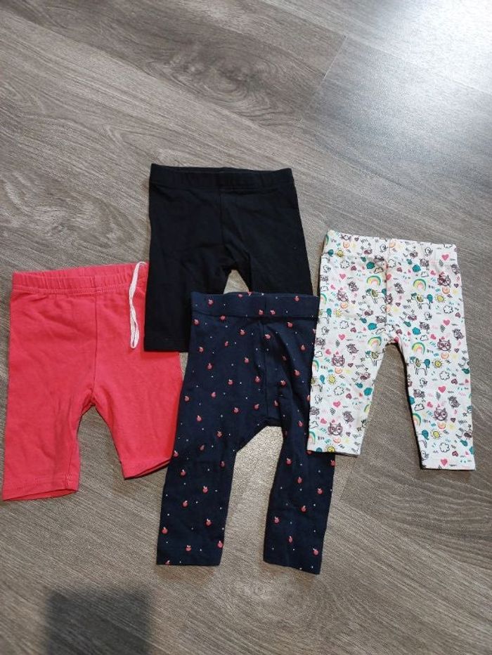 Lot leggings bébé