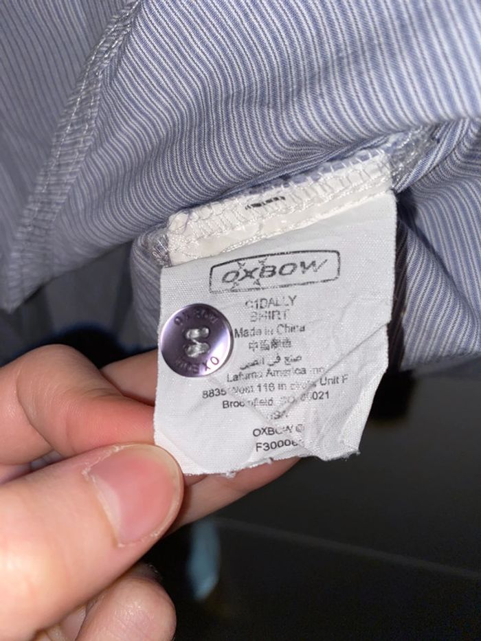 Chemise à manches courtes rayée - photo numéro 9
