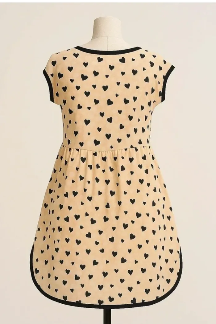Robe à cœur en excellent état, taille 38 - photo numéro 2