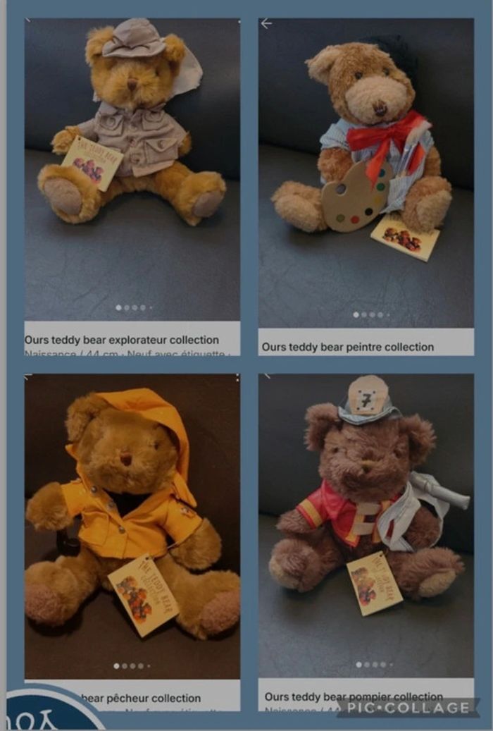 Lot teddy bear