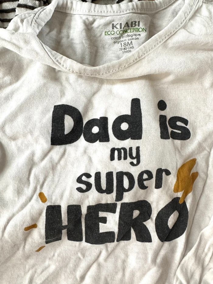 lot t shirt Kiabi - photo numéro 2