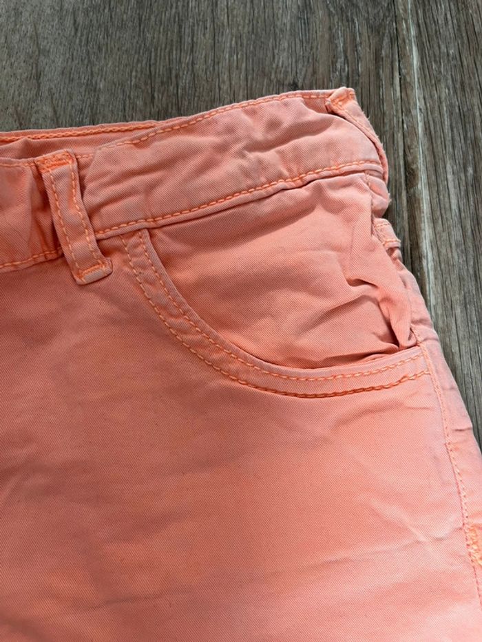 Short en jean , orange, Losan, 10 ans - photo numéro 4