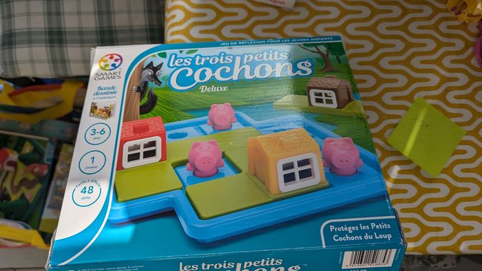 Jeu: les 3 petits cochons