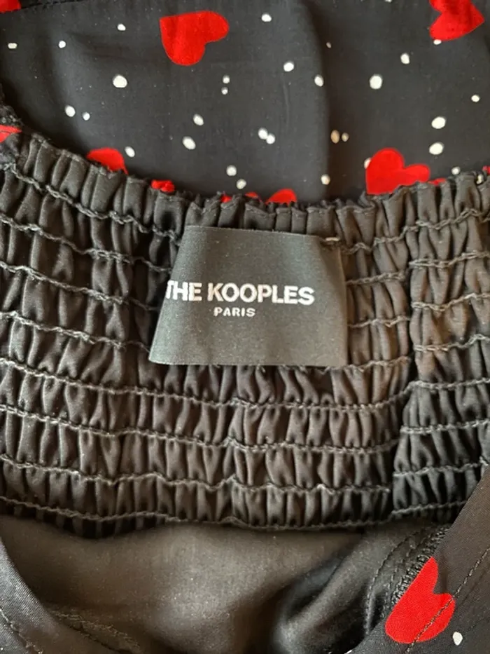 Robe noire avec cœurs rouges The Kooples - photo numéro 13