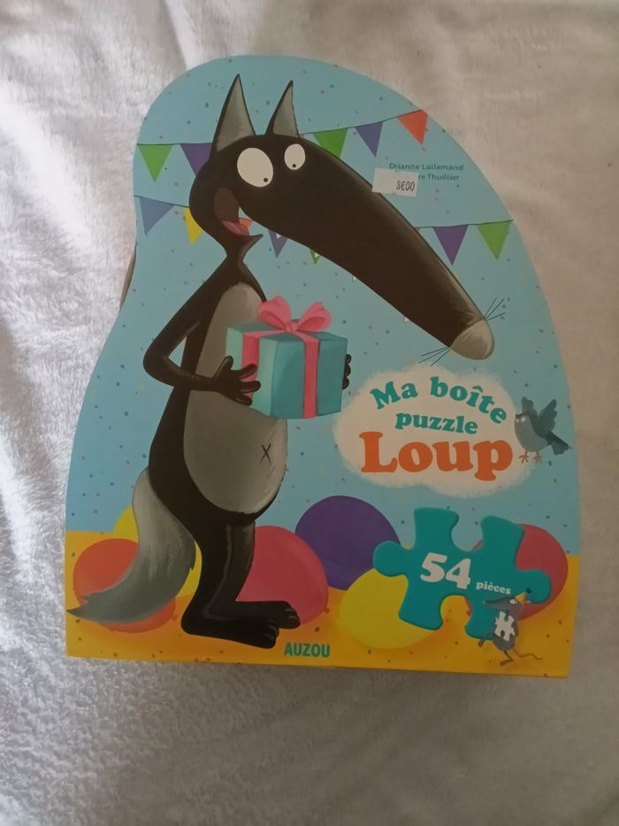 Loup - Ma boîte puzzle loup 3 - anniversaire Tome 3 : Ma boîte puzzle Loup - Anniversaire
