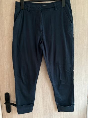 Pantalon grand revers 7/8 eme Monoprix T44