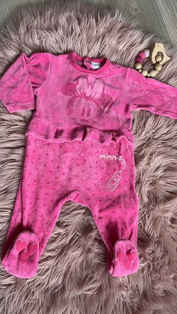 Pyjama dors bien minnie rose 9 mois