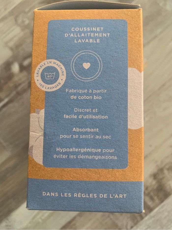 Coussinets d’allaitement lavables - photo numéro 2