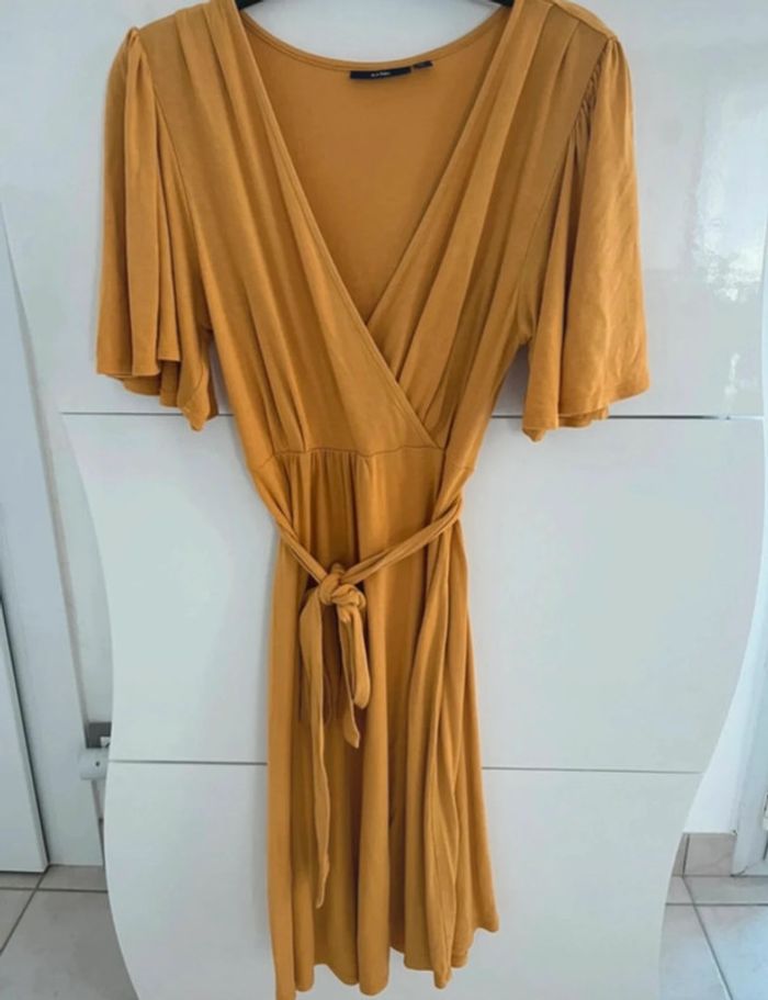 Robe jaune Kiabi