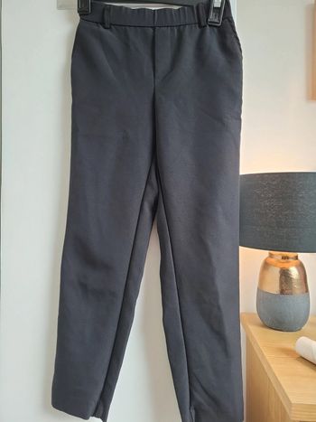 Pantalon tailleur noir