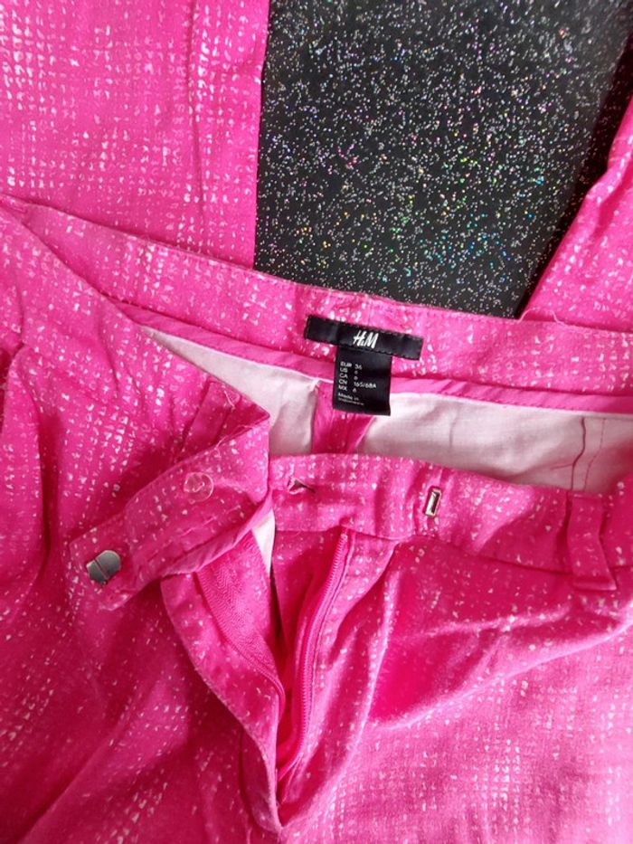 Pantalon court t36 h&m - photo numéro 2