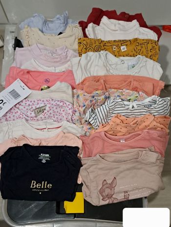 Lots manches longues 3 mois