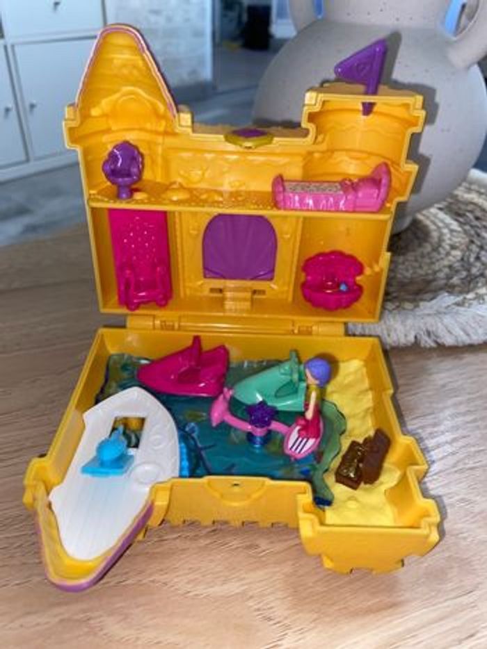 Polly pocket le château de sable