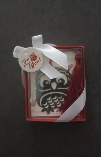 Marque page chouette