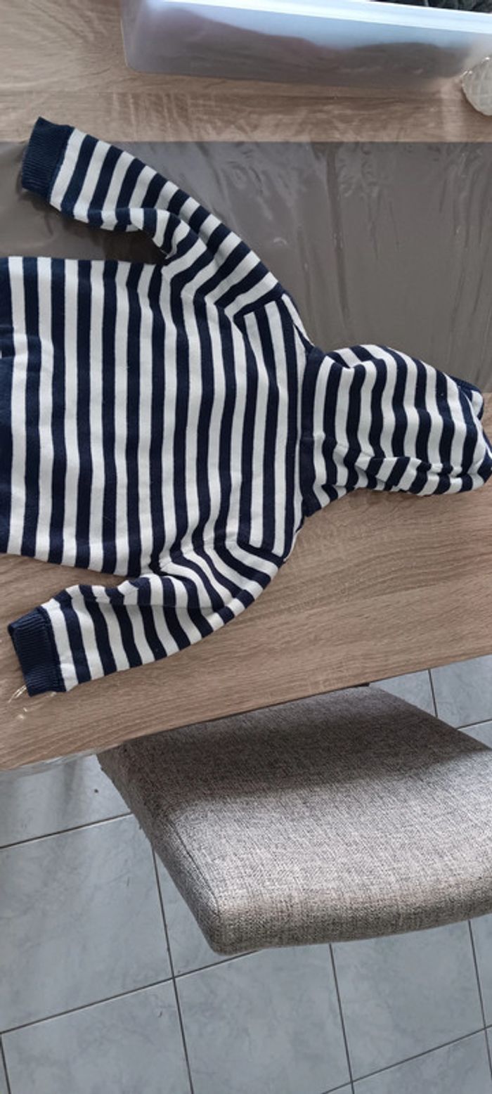 Manteau rayé - photo numéro 2