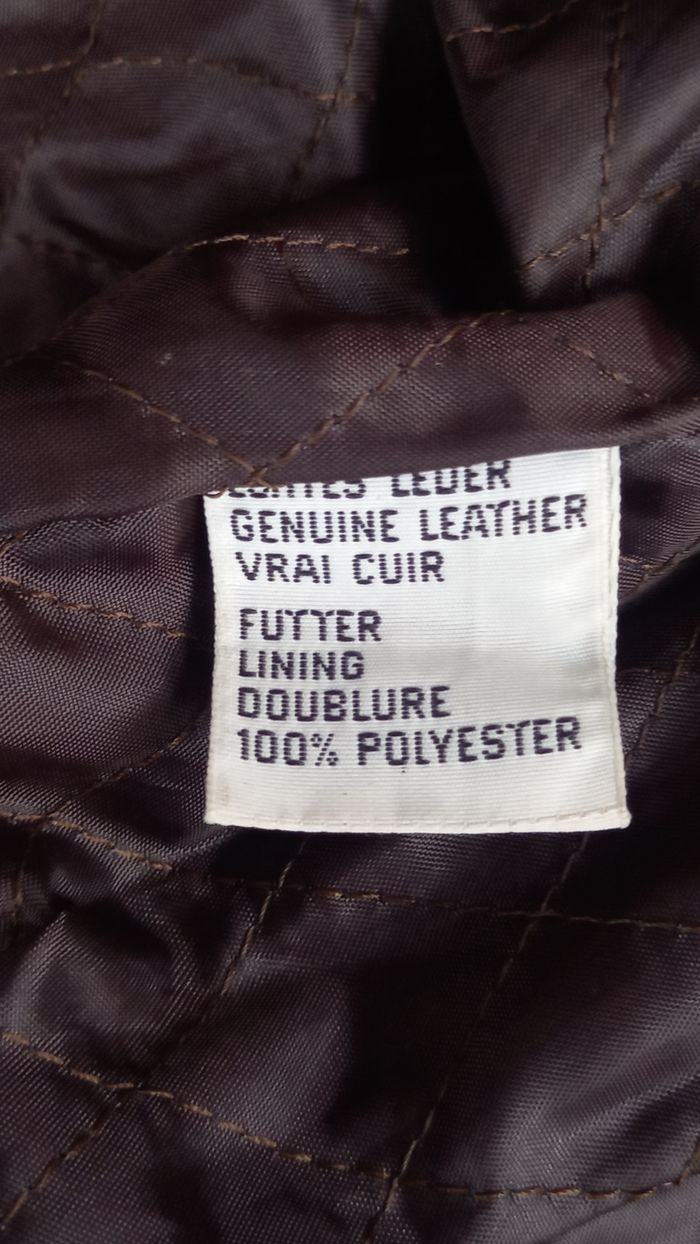 Très belle veste en cuir véritable :Fabiani - photo numéro 8