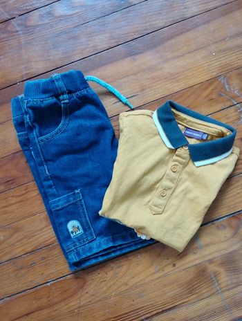 Ensemble polo bermuda sergent major