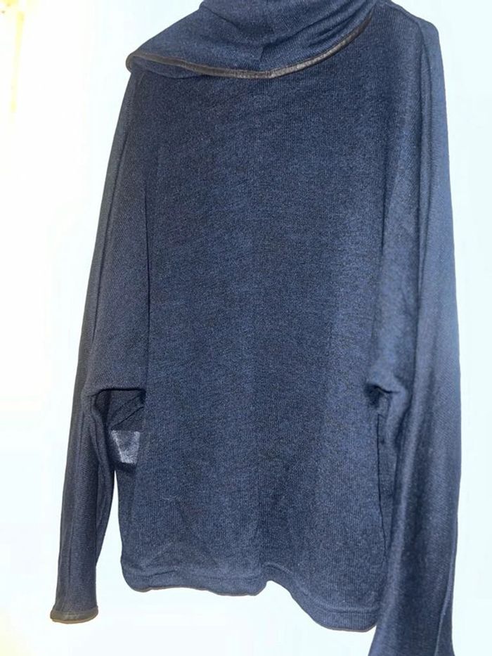 Pull fin Only taille L bleu marine - photo numéro 2