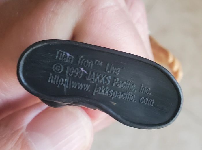 WWE Figurine de Catch Articulée de John Céna Jakks Pacific 1999  Bon état 18cm env. - photo numéro 5