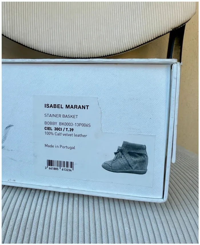 Baskets Isabel Marant Bobby 39 très bon état - photo numéro 15