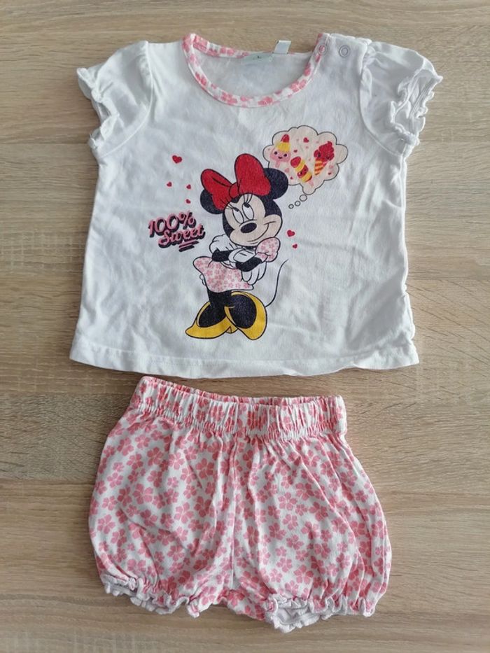 Ensemble Minnie Taille:6 mois