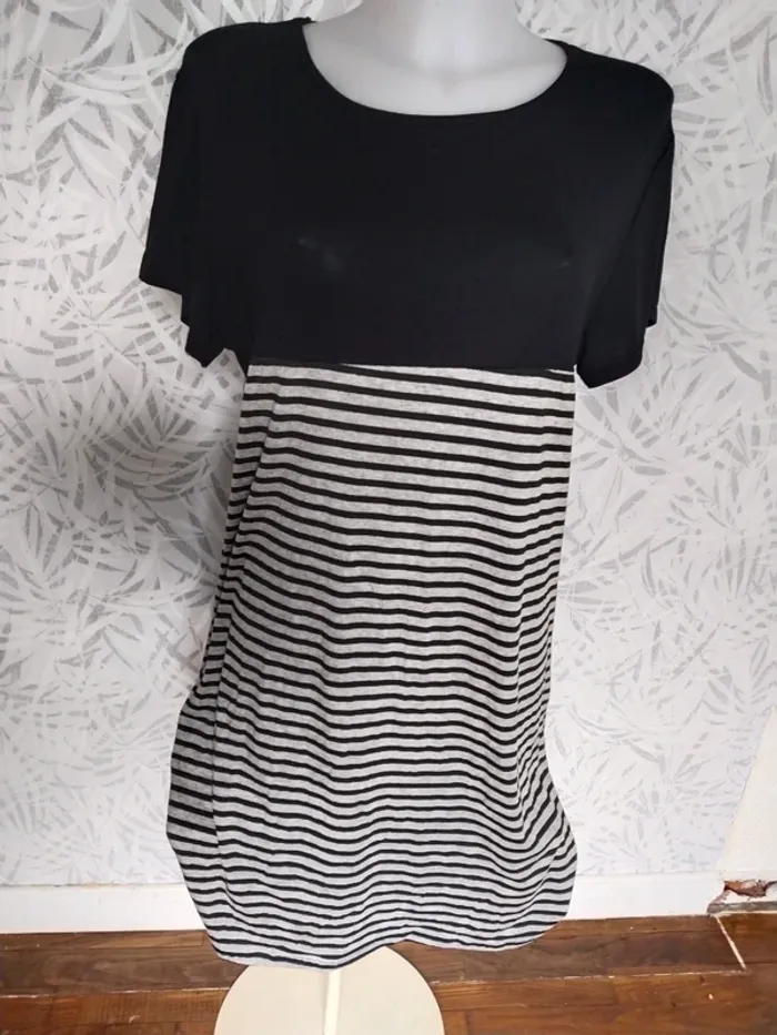 🚨 Promo 🚨 Sublime robe rayée marinière femme été TU 42 44 46 48 - photo numéro 3