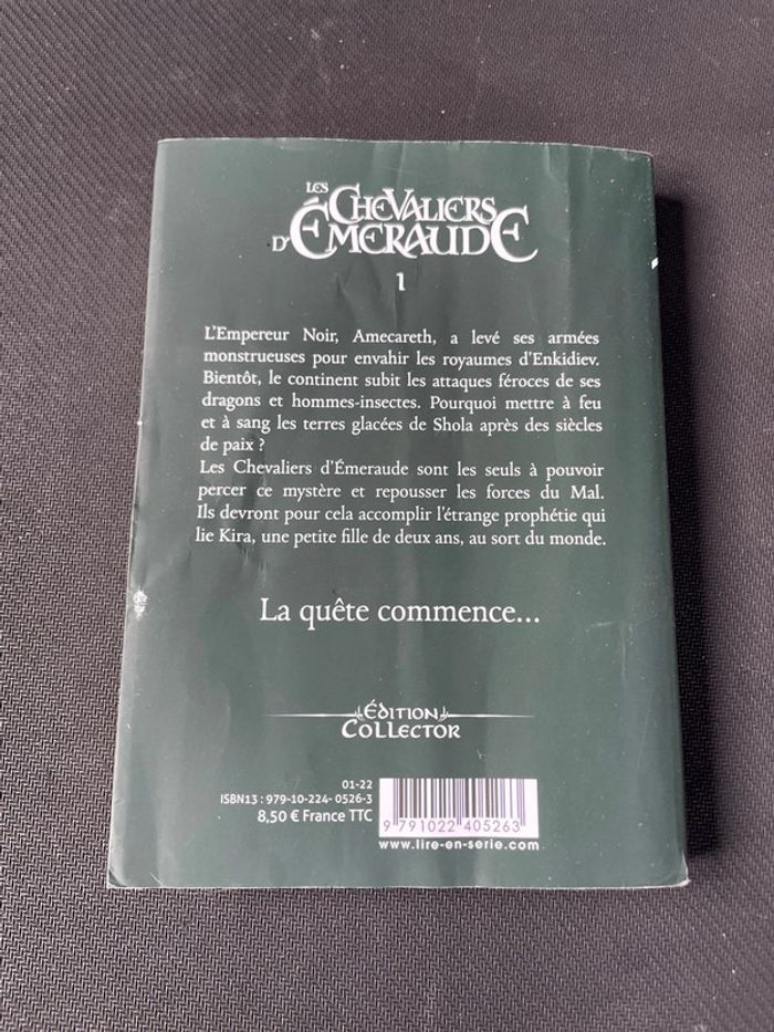 Les chevaliers d’émeraude tome 1 - photo numéro 2