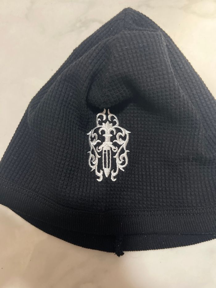 Bonnet Chrome Hearts noir - photo numéro 3