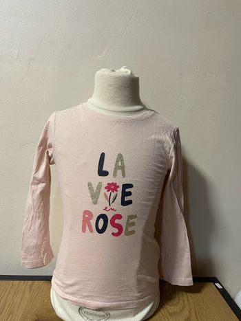 T shirt ML fille taille 110