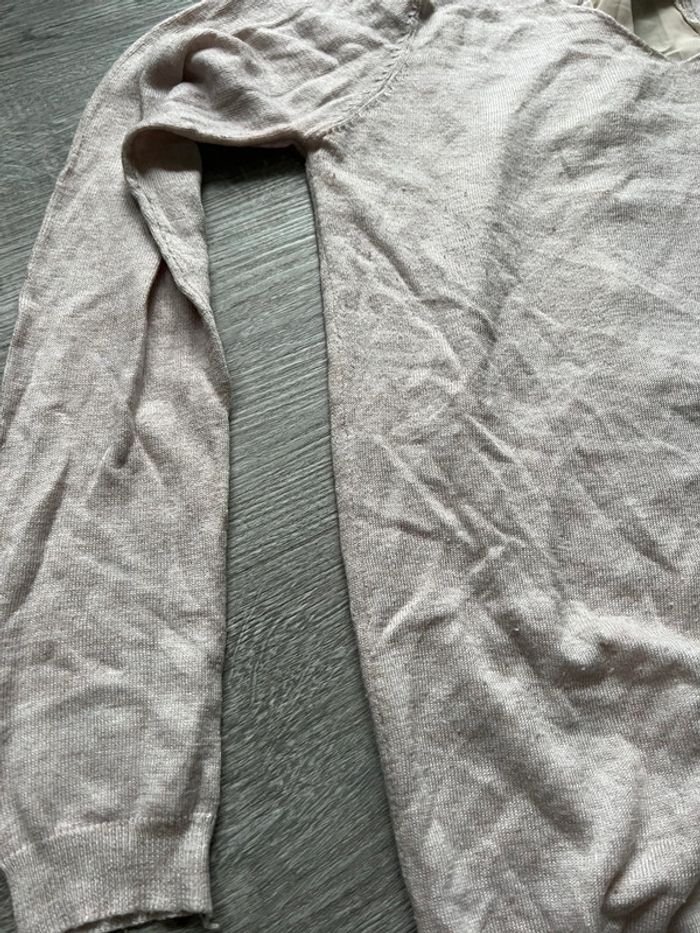 Pull fin dos transparent - photo numéro 3