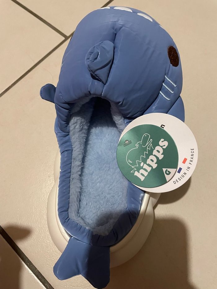 Chausson polaire requin - photo numéro 4