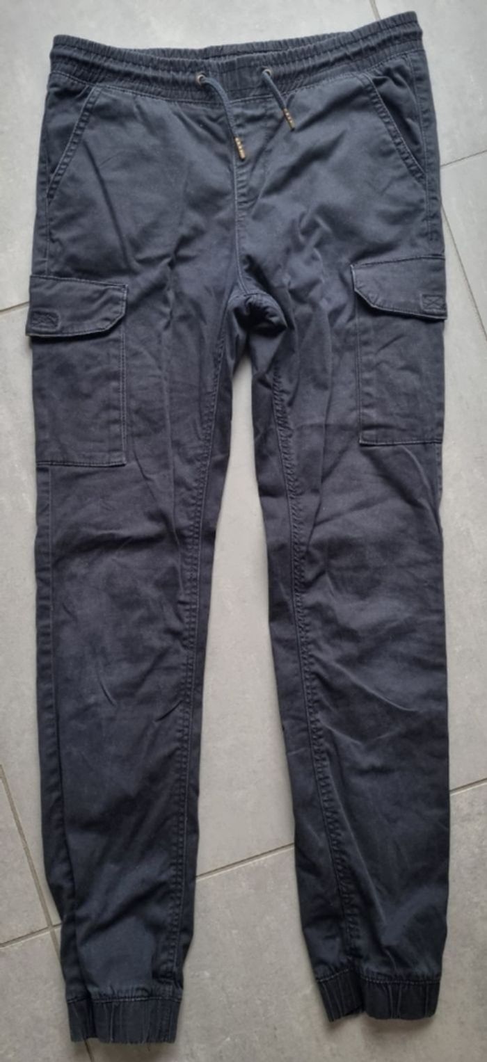 Lot de 2 pantalons type cargo 14ans - photo numéro 5