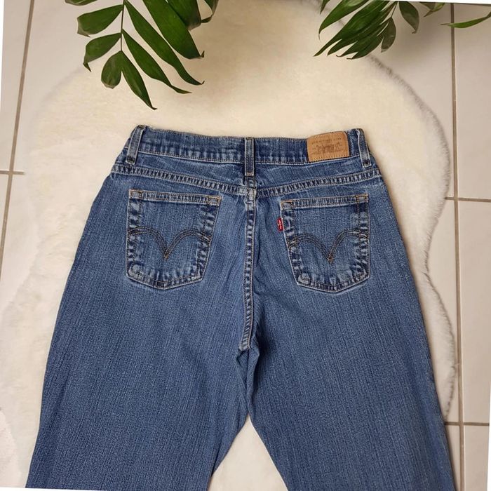 Jean Levi's 550 Relaxed Bootcut Bleu - photo numéro 7