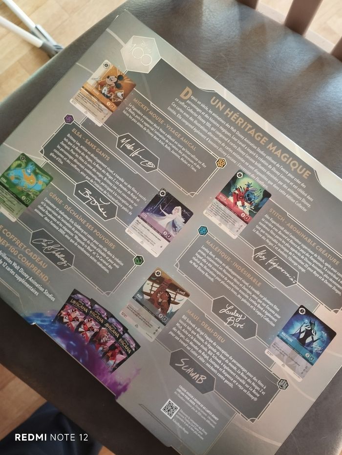 Coffret Lorcana 100 ans - photo numéro 6