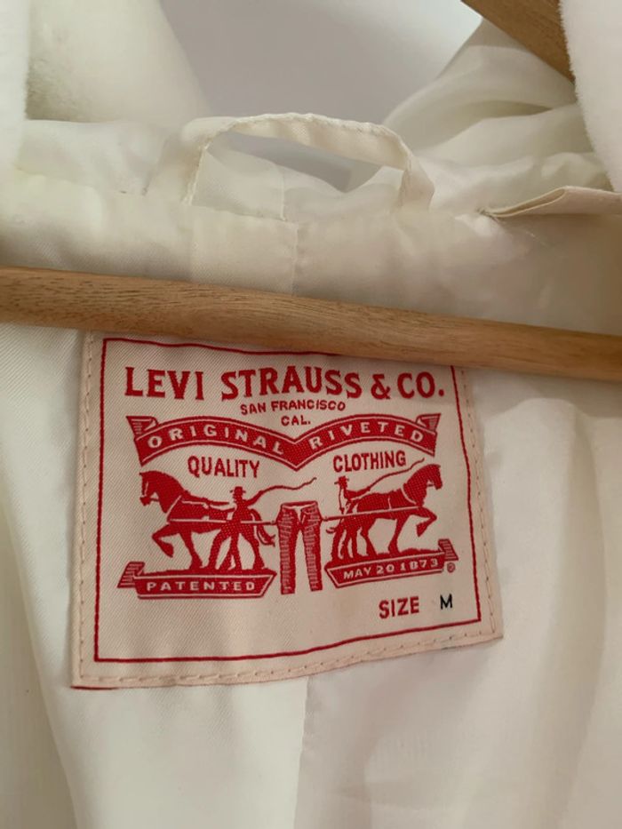 Veste douce Levi s blanche capuche - photo numéro 2
