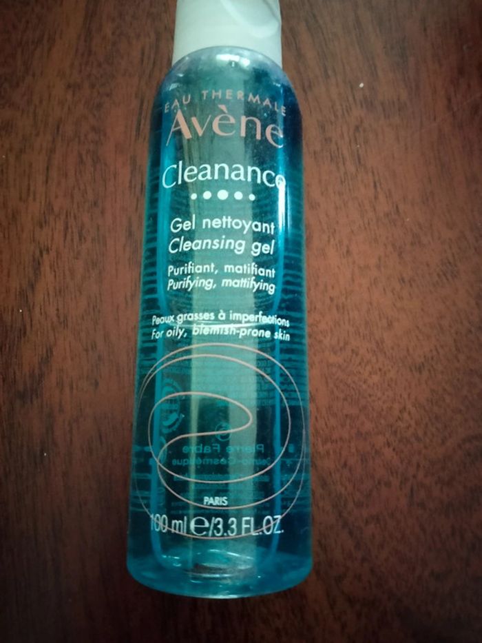 Gel nettoyant purifiant matifiant eau thermale Avène 100 ml