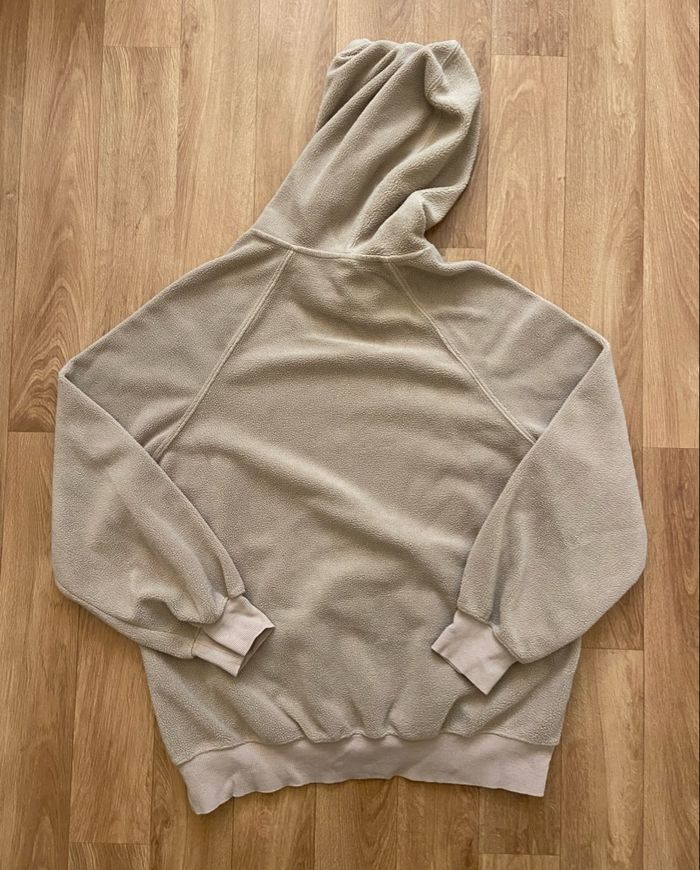 Sweat-shirt beige polaire M - photo numéro 3