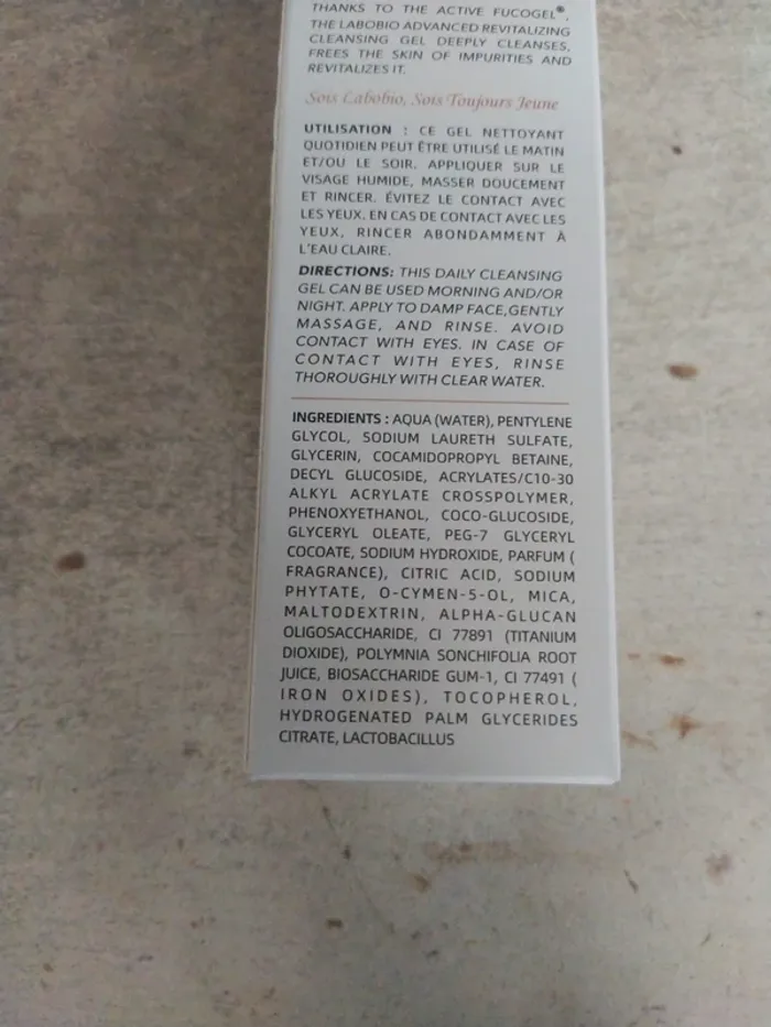 Gel nettoyant fucogel labobio - photo numéro 7