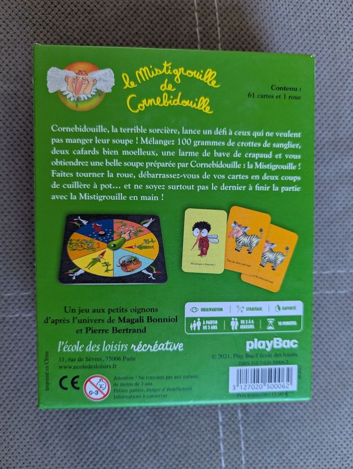 Jeu " le Mistigrouille de Cornebidouille" - photo numéro 2