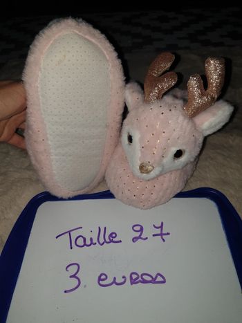 Chaussons taille 27