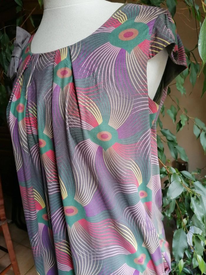 Robe vintage parfait etat. T38/40 - photo numéro 3