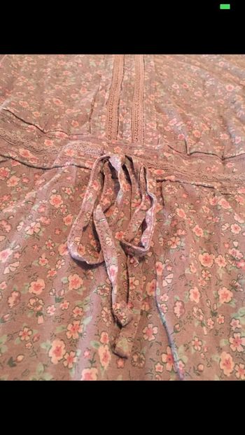 Robe à fleurs - lila