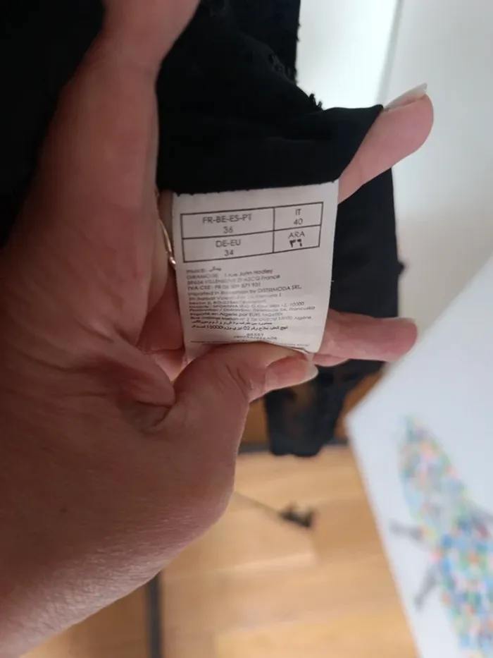Robe noire porte feuille pimkie - photo numéro 4