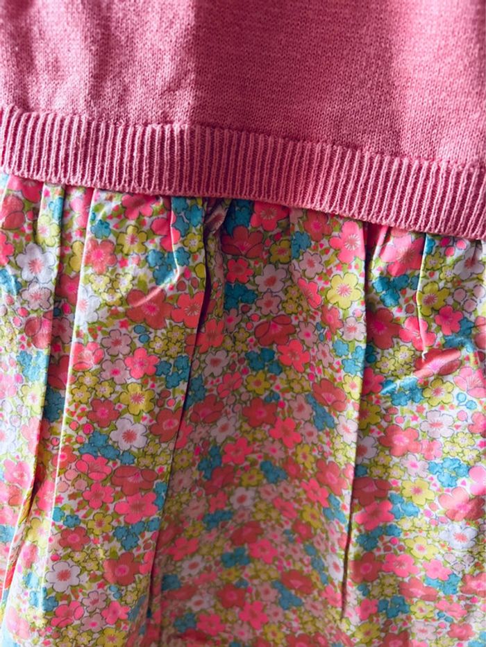 Jolie robe motif liberty dpam 2ans - photo numéro 2