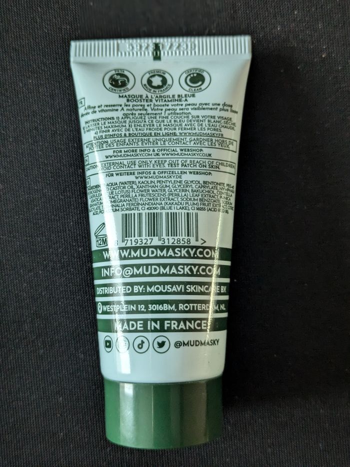 Lot Mudmasky nettoyant+masque visage - photo numéro 4
